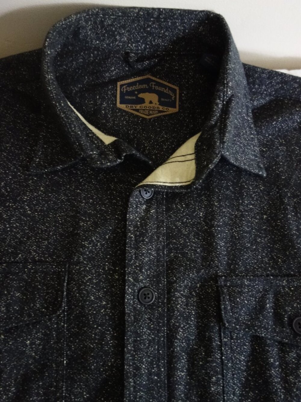 FREEDOM FOUNDRY Button Heavy Shirt / Jacket – Mens L